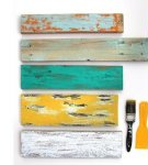How you can paint semi-antique wood with your own hands and carefully