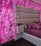 Interior design ideas for a bedroom in lilac color and the rules for combining tones