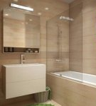 Features of the choice and arrangement of the design of a small bathroom and design ideas