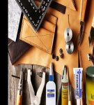 Varieties and requirements for leather glue, rules of application