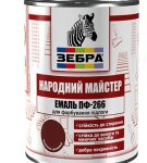 Description and technical characteristics of PF-266 enamel, its consumption and how to apply it