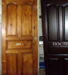 How and how to paint a new wooden door beautifully and how to do it