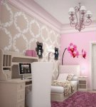 Ideas for furnishing a child's room for a girl, design and decoration