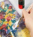 What to cover and what to mix the gouache with to fix it and it does not wash off