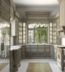 General rules for creating U-shaped kitchen design style design features