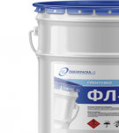 Technical characteristics and composition of primer FL-03k, rules of application