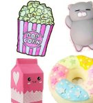 How to make 3D squishies out of paper with your own hands, examples of interesting work