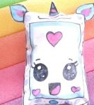 Unicorn patterns for paper squishies, how to make a toy with your own hands