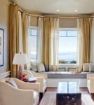 Rules for creating a living room design with a bay window and how best to arrange it