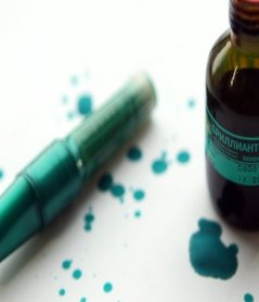 TOP 15 ways to quickly wipe a brilliant green at home