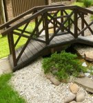 Step-by-step instructions on how to make a decorative bridge in the country with your own hands