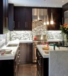 Chocolate color kitchen interior design rules and best design ideas