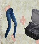 Rules and best ways to quickly fold jeans at home