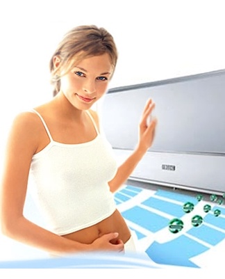 air conditioned girl