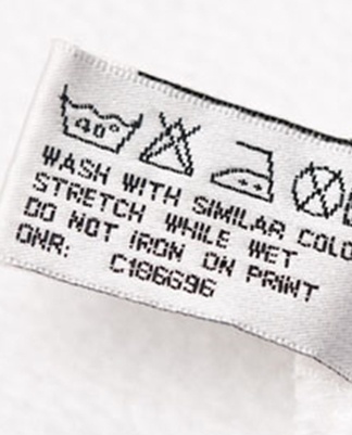 clothing label