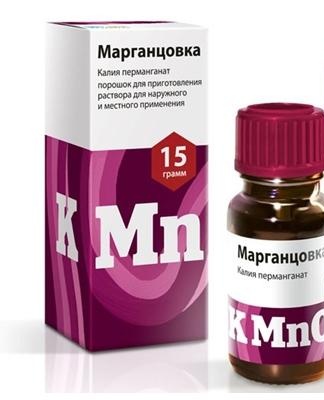 potassium permanganate