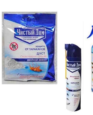 clean the house from pests