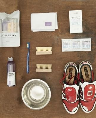 elements for washing sneakers