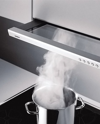 kitchen steam extraction process