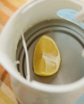 lemon cleaning plate
