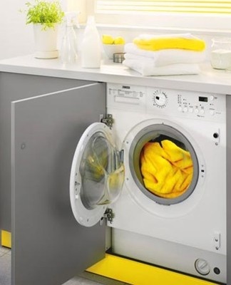 built-in washing machine