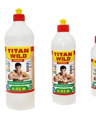 titanium glue bottles