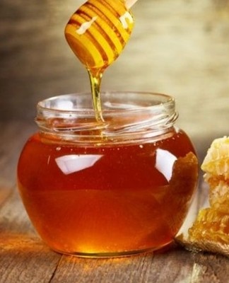 honey in jar