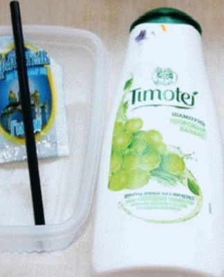 glue and shampoo drool