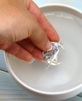 How and how to quickly clean silver at home from darkness so that it shines