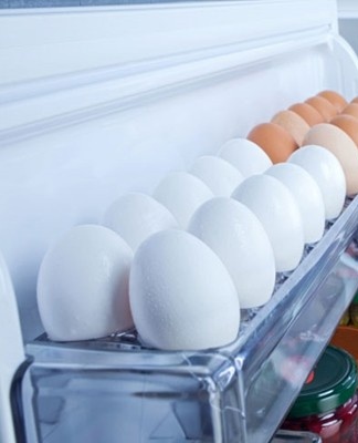eggs in the fridge