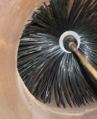 How to clean a fireplace (fireplace in a private house) from soot with your own hands