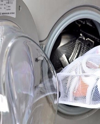 You should not immediately throw used shoes into the drum of an automatic machine.