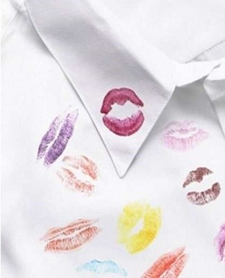 Sodium borate can be used when a lipstick stain needs to be removed from a white garment.