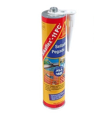 Polyurethane adhesive Sika Sikaflex-11FC 300 ml. white