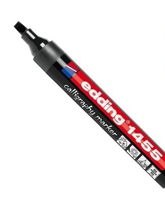 Edding calligraphy marker