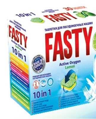 The tablets are non-toxic, chlorine-free.