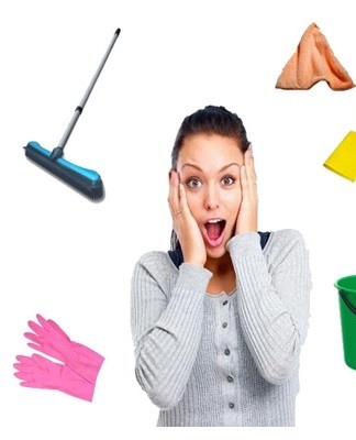 Sometimes cleaning needs to be done quickly, in 1 hour, and there is no time for unnecessary actions.