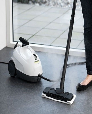 Stubborn dirt can be pretreated with acetic acid.