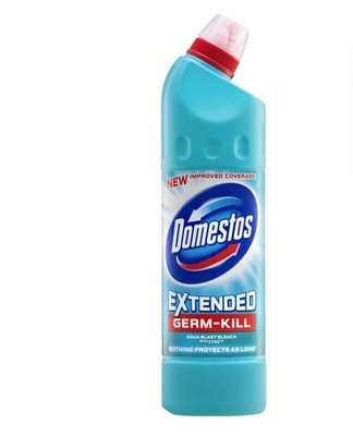 Domestos cleansing gel has a disinfecting effect and helps to effectively eliminate the fungus.