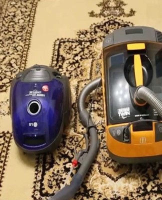 ordinary vacuum cleaner and scrubber