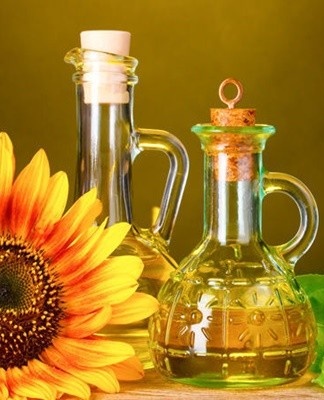 In addition to sunflower oil, any vegetable oil, for example, linseed oil, is suitable.