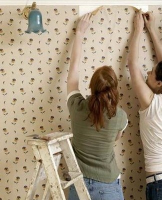 girls stick wallpaper