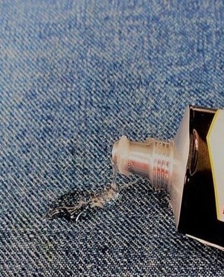 The first time the glue may not come off completely, in which case you will have to repeat it.