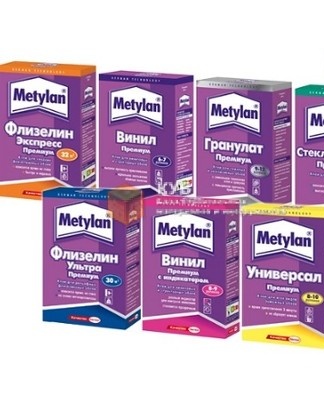 different types of wallpaper paste