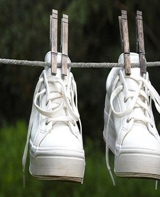 You can ruin your shoes with powerful heat fans.