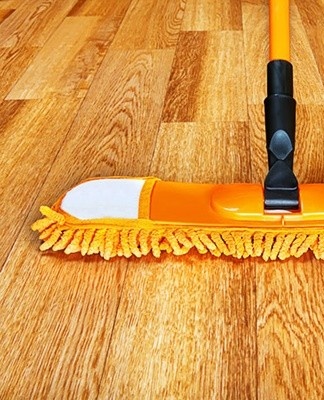 It is easy to spoil the coating if you wipe it with a cloth dampened with water.