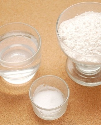 ingredients for the dough