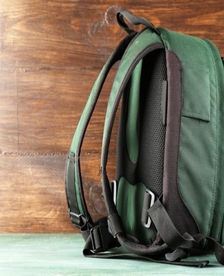 Some backpacks should not be washed in the washing machine.