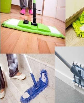 The spongy material absorbs water well. They pick it up when a lot of fluid needs to be removed.