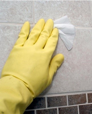 Acrylic is easier to remove from smooth surfaces, including tile and glass.